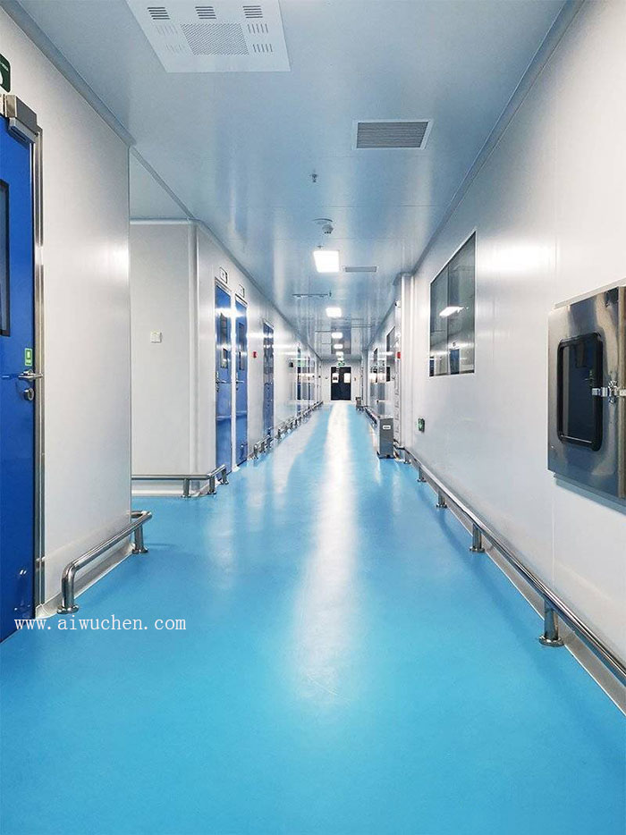 凈化廠(chǎng)房墻、頂板材一般多采用50mm厚的夾芯彩鋼板制造。