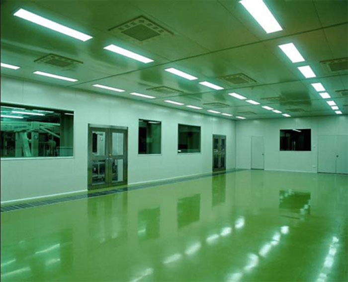 無(wú)塵潔凈室高效送風(fēng)口安裝效果圖